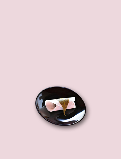 季節の生菓子イメージ　桜餅